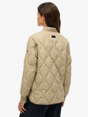 Superdry Natural Short Quilted Liner Jacket - Image 2 of 8