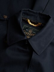 Blau - Superdry Classic Trench Cotton Jacket - Bild 5 von 5
