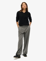 Superdry Black Classic V-Neck Jumper - Image 2 of 5
