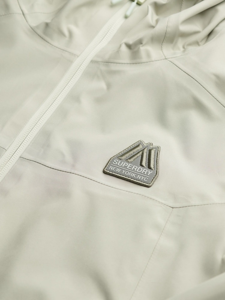 Superdry Green Waterproof Jacket - Image 4 of 4