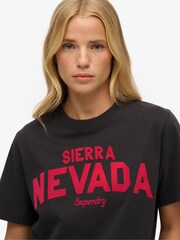 Superdry Black Outdoor Location Box Loose T-Shirt - Image 2 of 4