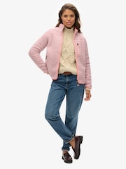 Superdry Pink Outdoor Full Zip Fleece - Image 3 of 8