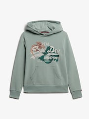 Superdry Green Vl Tokyo Relaxed Hoodie - Image 1 of 2