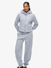 Superdry Blue Essential Logo HB Joggers - Image 3 of 6