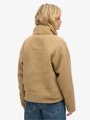Superdry Vintage Retro Fleece Meio Zíper - Imagem 3 de 6