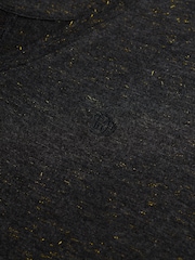 Superdry Black Studios Slub Emb Vee T-Shirt - Image 6 of 6