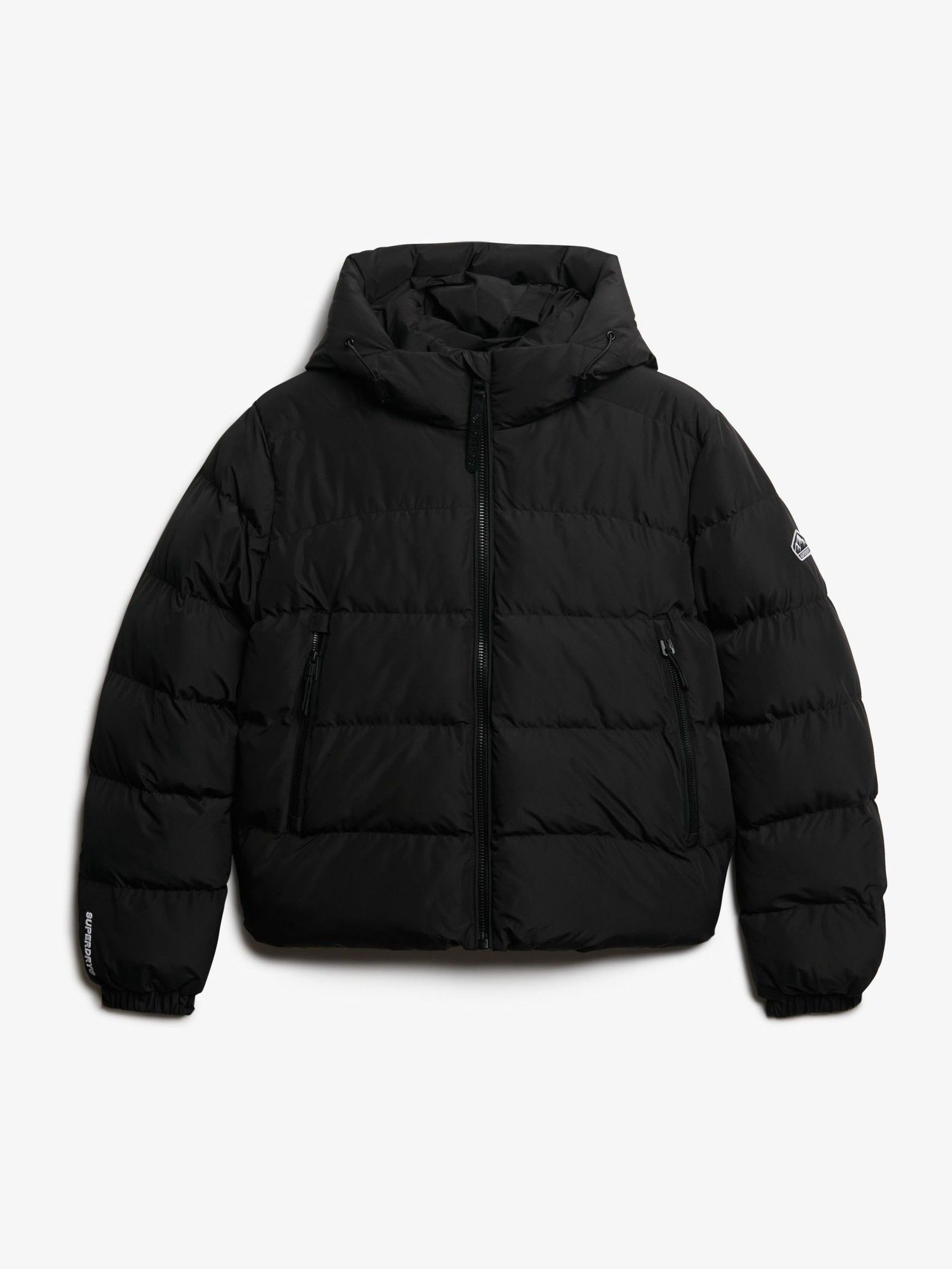 Next：日本 ブラック - Superdry フード付き スポーツ パファー