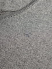 Cinza - Camiseta Superdry Studios Slub Emb Vee - Imagem 6 de 6