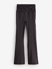 Superdry Black Studios Flare Leggings - Image 1 of 2
