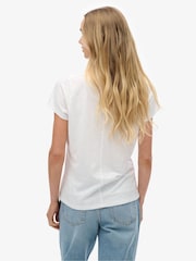 Superdry White Studios Scoop Neck T-Shirt - Image 3 of 7