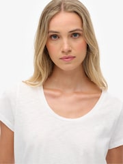 Superdry White Studios Scoop Neck T-Shirt - Image 4 of 7