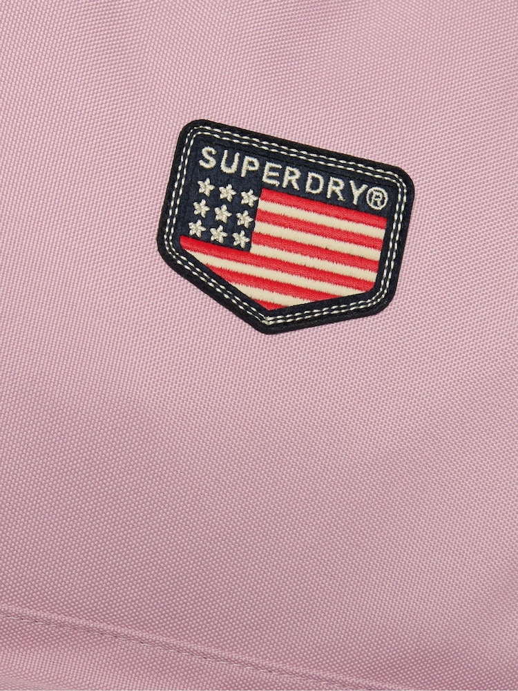 Superdry Pink Classic Patch Montana Backpack - Image 3 of 3