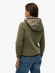 Superdry Green Hooded Heritage Storm Jacket - Image 3 of 7