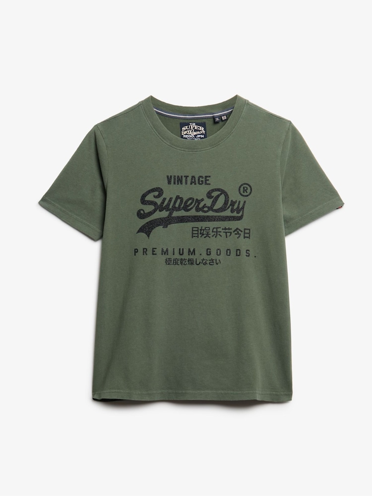 Superdry Relaxed Embellished Vl T-Shirt - Image 4 of 5