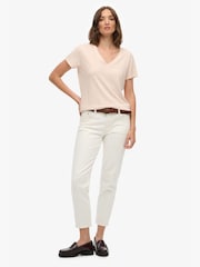 Superdry Pink Studios Slub T-Shirt - Image 2 of 5