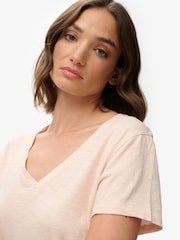 Superdry Pink Studios Slub T-Shirt - Image 3 of 5