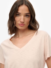 Superdry Pink Studios Slub T-Shirt - Image 4 of 5