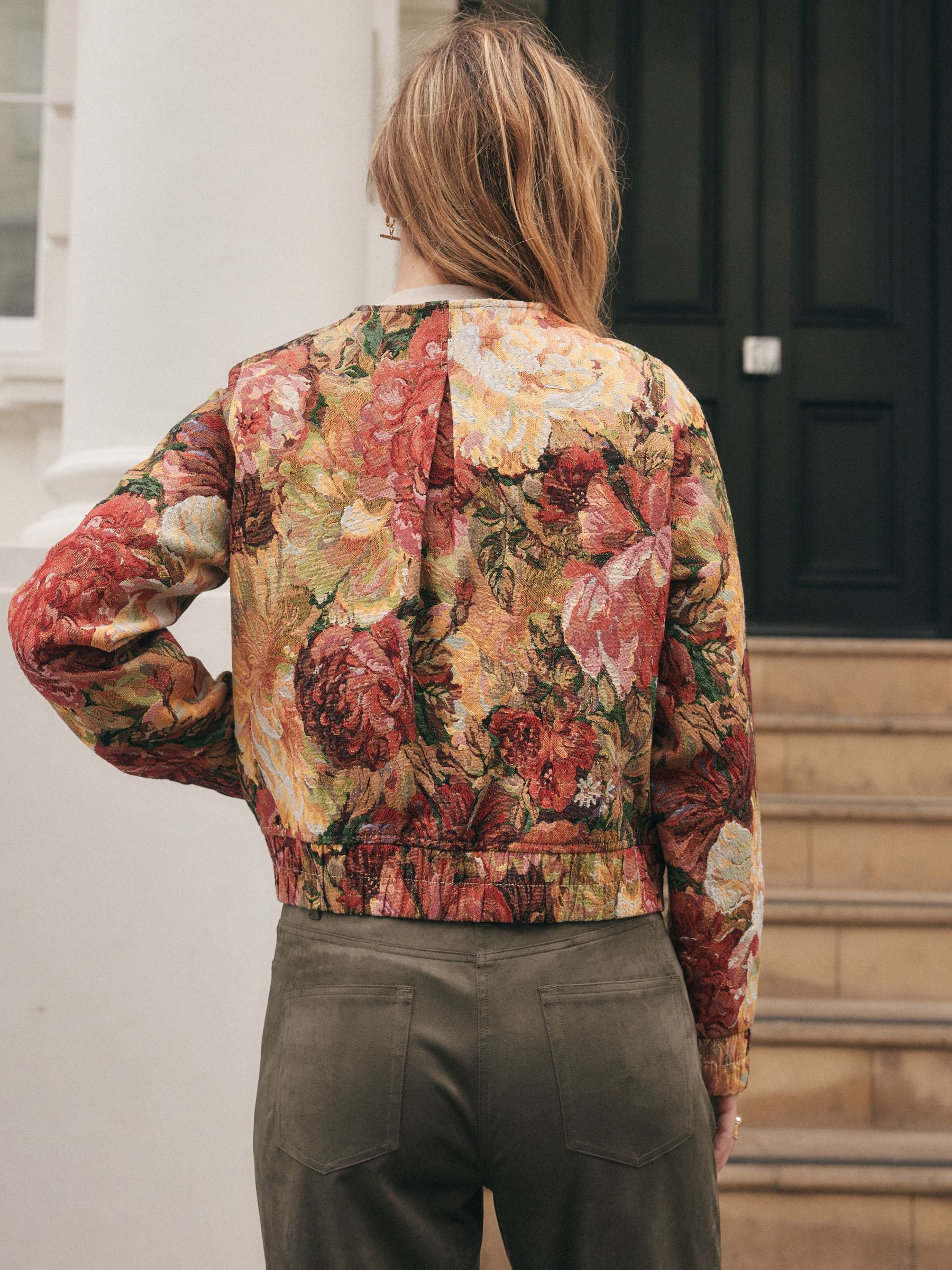 新品 over ribbon jacket 新品 over ribbon jacket