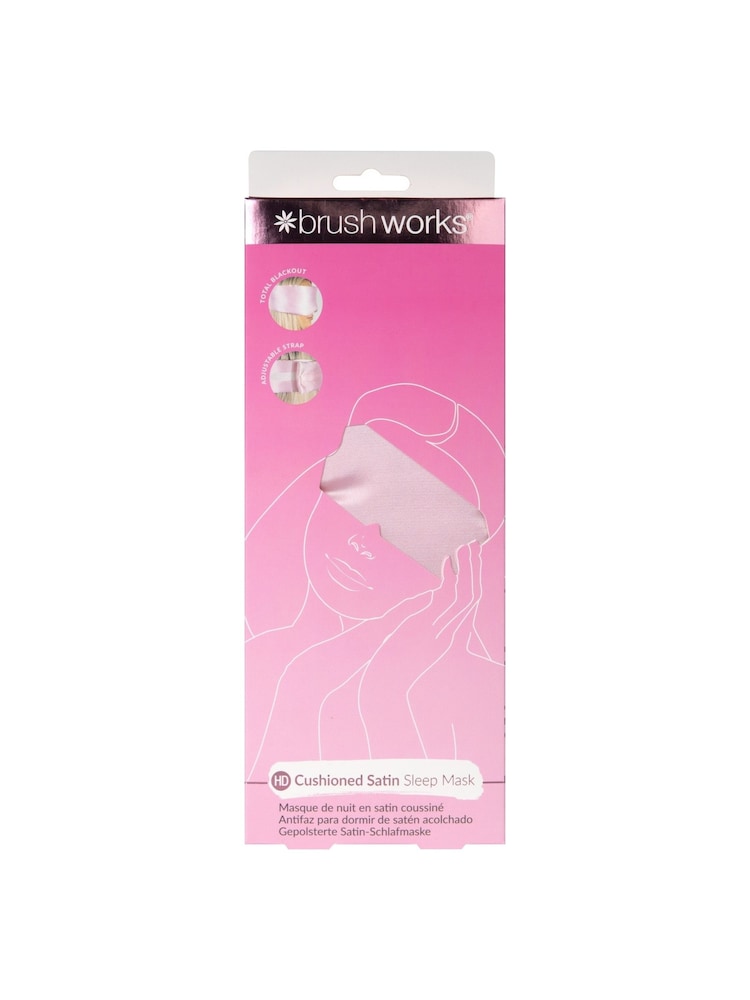 Brush Works Cushioned Satin Sleep Mask - Image 1 of 4