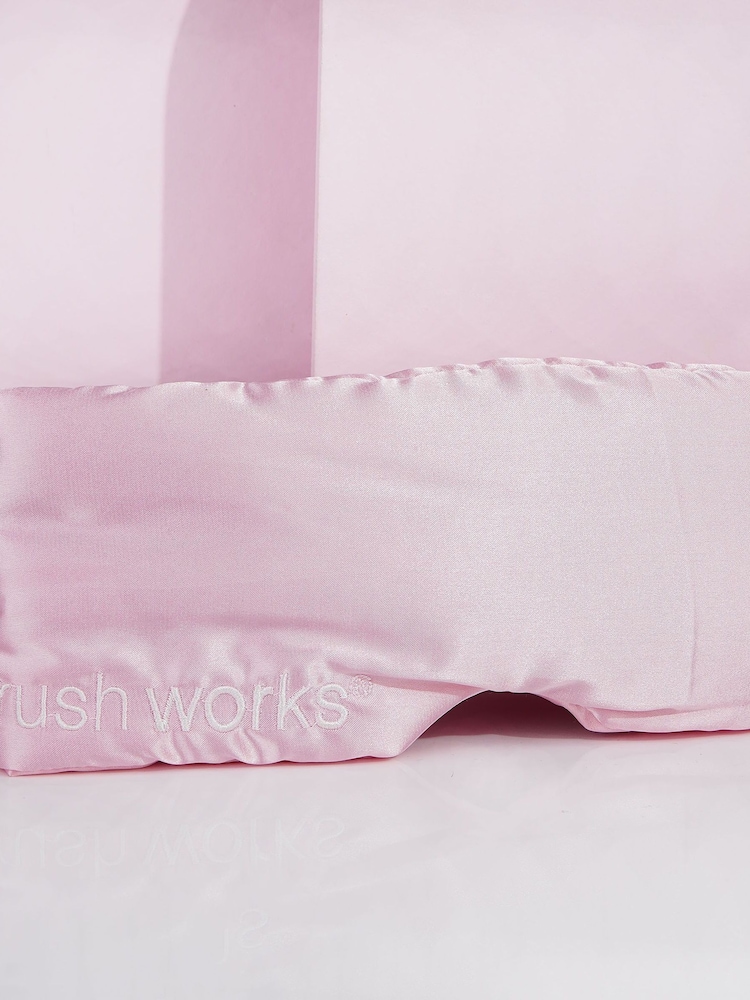 Brush Works Cushioned Satin Sleep Mask - Image 4 of 4
