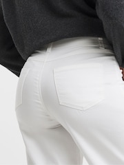 JD Williams White Wide Leg Jegging - Image 4 of 4