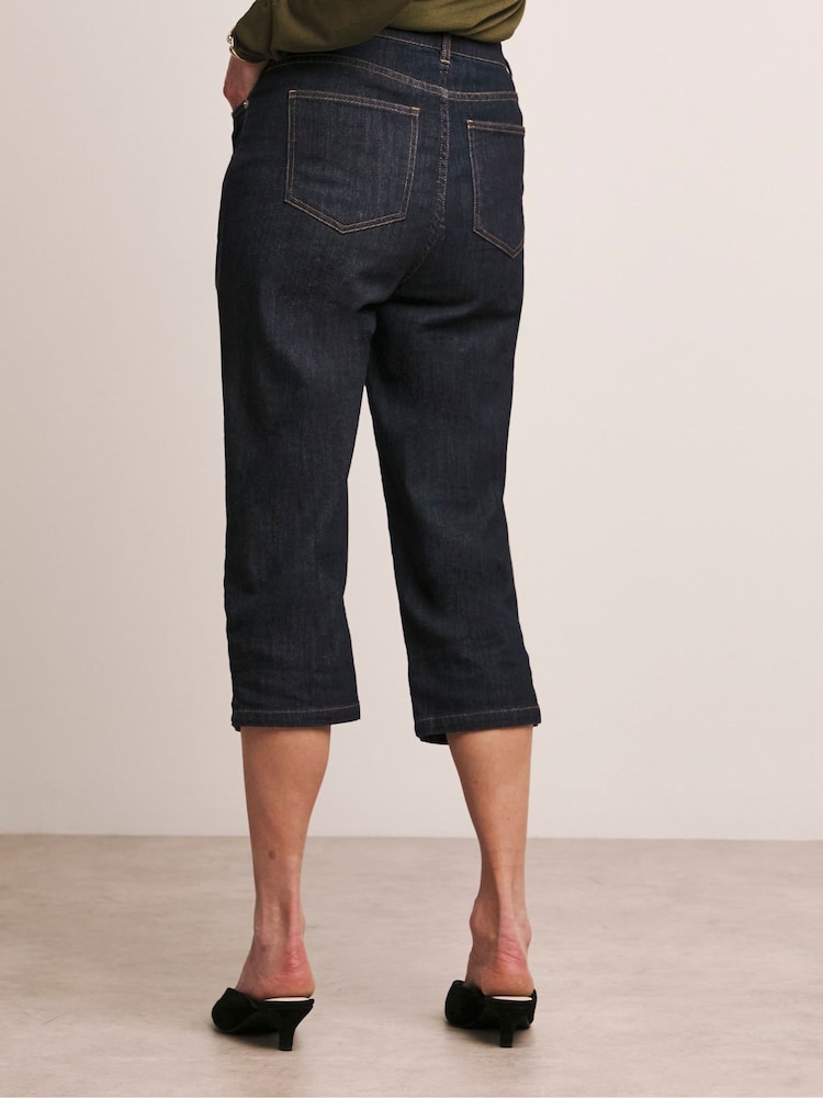 JD Williams Blue Capri Jeans - Image 3 of 5