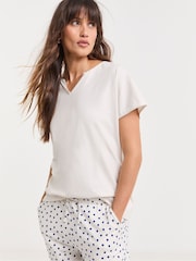 JD Williams Blue Cotton Pyjamas Set 2 Pack - Image 4 of 5