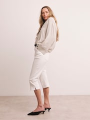 JD Williams White Capri Jeans - Image 5 of 5
