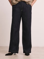 Anthology By JD Williams Blue Premium Palazzo Wide Leg Jeans - Image 4 of 5