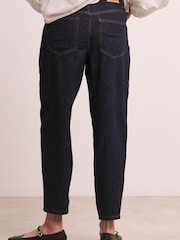 JD Williams Blue Barrel Leg Jeans - Image 2 of 5