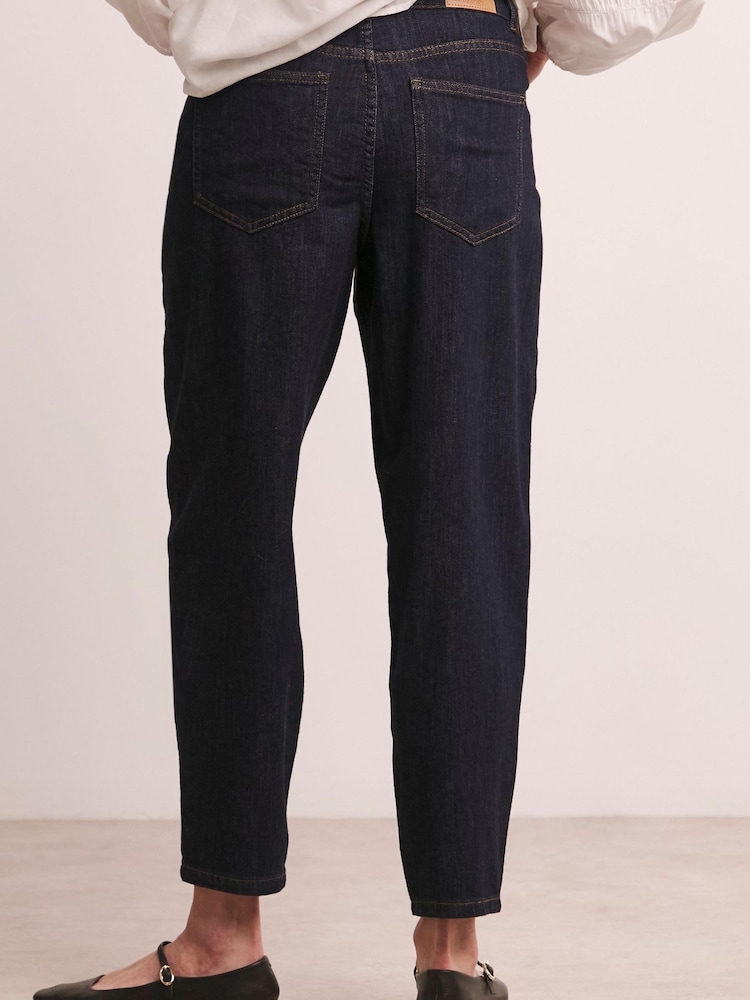 JD Williams Blue Barrel Leg Jeans - Image 2 of 5