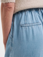 JD Williams Blue Lyocell Wide Leg jeans - Image 3 of 4