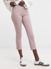JD Williams Pink 24/7 Crop Jeans - Image 1 of 4