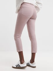 JD Williams Pink 24/7 Crop Jeans - Image 2 of 4