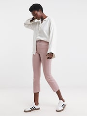 JD Williams Pink 24/7 Crop Jeans - Image 3 of 4