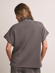 Anthology By JD Williams Purple Half Zip Tank - Image 2 of 5