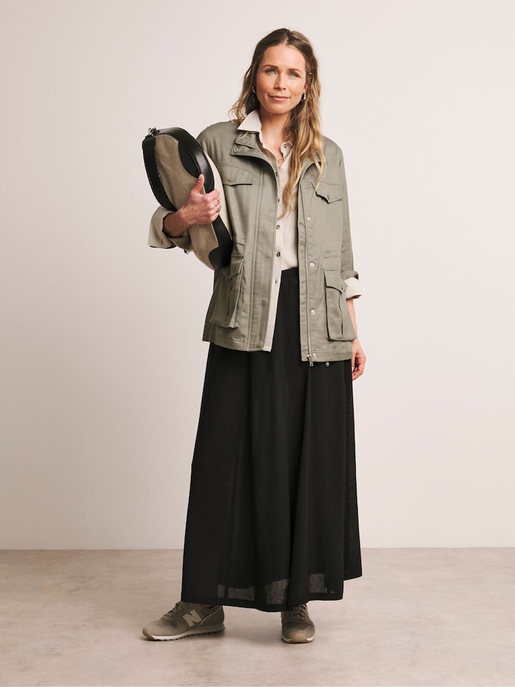 Anthology By JD Williams Green Washed Utility Jacket - Image 5 of 5