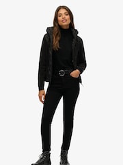 Superdry Black Hooded Heritage Storm Jacket - Image 3 of 6