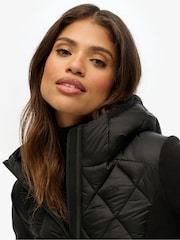 Superdry Black Hooded Heritage Storm Jacket - Image 5 of 6