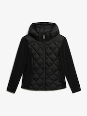 Superdry Black Hooded Heritage Storm Jacket - Image 6 of 6