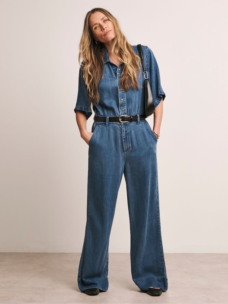 JD Williams Anthology By JD Williams Denim Jumpsuit - Imagen 1 de 5