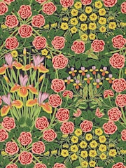 Morris & Co SunburstEbony Campanula Bedford Park Wallpaper - Image 1 of 1