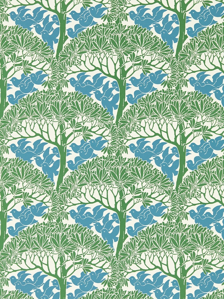 Morris & Co Garden Green The Savaric Bedford Park Wallpaper - Image 3 of 3