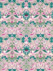 Morris & Co Miami Strip Strawberry Thief Bedford Park Wallpaper - Image 1 of 1