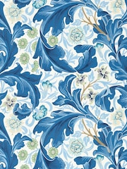 Morris & Co Paradise Blue Leicester Bedford Park Wallpaper - Image 1 of 1
