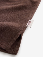 Laura Ashley Chocolate Brown Lounge Knit Vest Top - Image 6 of 7