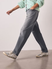 Grey Mom Comfort Stretch Column Jeans - Image 2 of 4