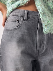 Grey Mom Comfort Stretch Column Jeans - Image 4 of 4