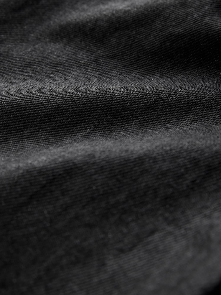 Black Coated Mom Comfort Stretch Column Jeans - Image 9 of 9