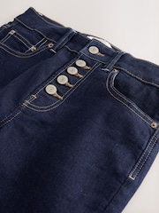 Rinse Blue Button Fly Skinny Jeans - Image 3 of 4